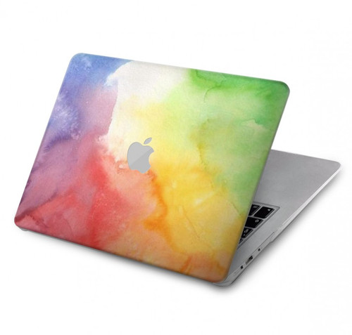 S2945 カラフル水彩 Colorful Watercolor MacBook Pro 14 M1-M5 A2442,A2779,A2992,A2918,A3112,A3185,A3401,A3434,A3112 ケース・カバー