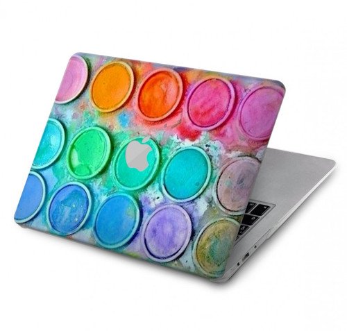 S3235 水彩ミキシング Watercolor Mixing MacBook Pro 14 M1,M2,M3 (2021,2023) - A2442, A2779, A2992, A2918 ケース・カバー