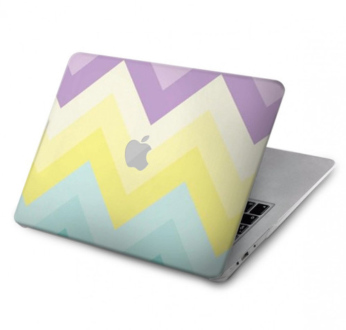S3514 虹色ジグザグ Rainbow Zigzag MacBook Pro 14 M1,M2,M3 (2021,2023) - A2442, A2779, A2992, A2918 ケース・カバー