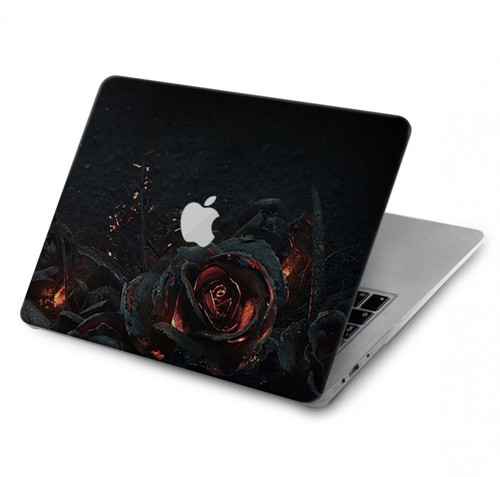 S3672 バーンドローズ Burned Rose MacBook Pro 14 M1,M2,M3 (2021,2023) - A2442, A2779, A2992, A2918 ケース・カバー