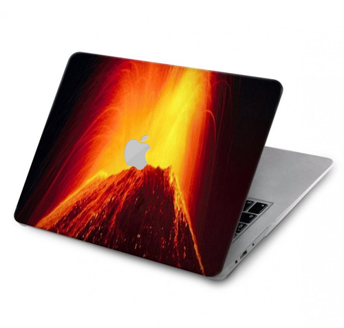 S0745 火山の溶岩 Volcano Lava MacBook Pro 16 M1,M2 (2021,2023) - A2485, A2780 ケース・カバー