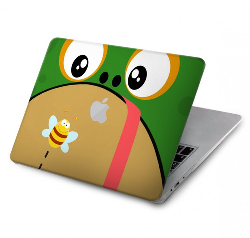 S2765 かわいいカエル ハチ 漫画 Frog Bee Cute Cartoon MacBook Pro 16 M1,M2 (2021,2023) - A2485, A2780 ケース・カバー