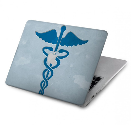 S2815 カドゥケウスの杖 医療シンボル Medical Symbol MacBook Pro 16 M1,M2 (2021,2023) - A2485, A2780 ケース・カバー