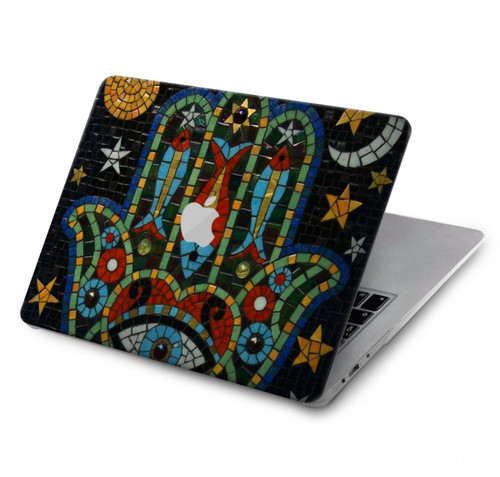 S3175 ハムサハンドモザイク Hamsa Hand Mosaics MacBook Pro 16 M1,M2 (2021,2023) - A2485, A2780 ケース・カバー