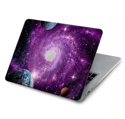 S3689 銀河宇宙惑星 Galaxy Outer Space Planet MacBook Pro 16 M1,M2 (2021,2023) - A2485, A2780 ケース・カバー