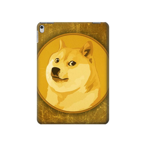 S3826 ドージコイン柴 Dogecoin Shiba iPad Air 2, iPad 9.7 (2017,2018), iPad 6, iPad 5 タブレットケース