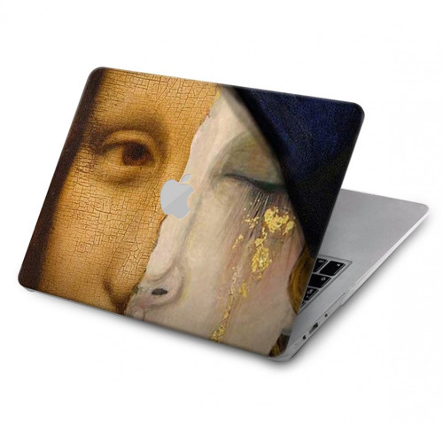 S3853 モナリザ グスタフクリムト フェルメール Mona Lisa Gustav Klimt Vermeer MacBook Air 13″ - A1932, A2179, A2337 ケース・カバー