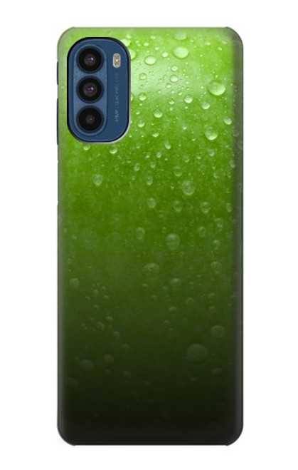 S2475 緑リンゴ Green Apple Texture Seamless Motorola Moto G41 バックケース、フリップケース・カバー