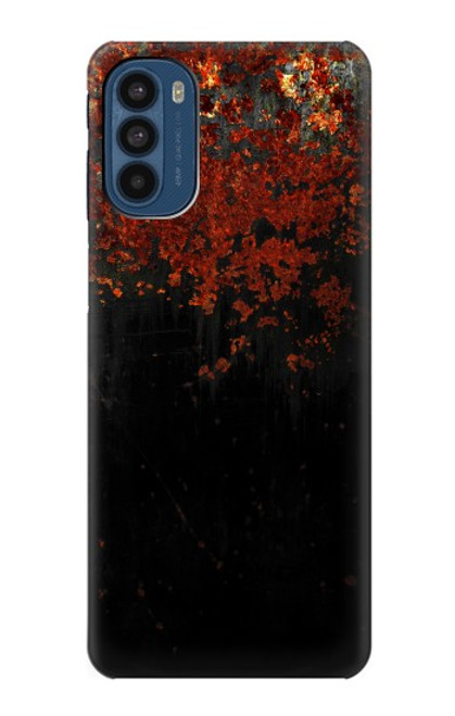 S3071 錆びたテクスチャグラフィック Rusted Metal Texture Graphic Motorola Moto G41 バックケース、フリップケース・カバー