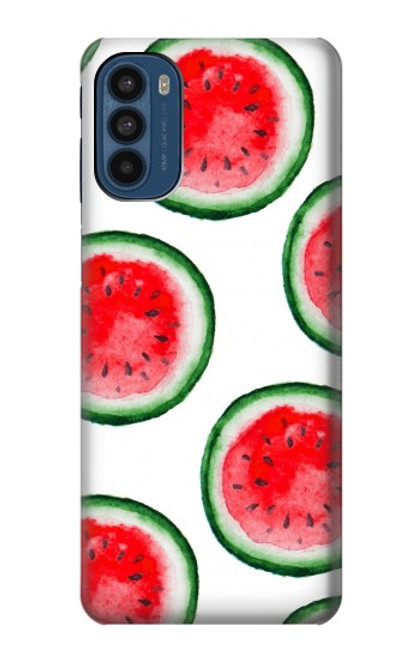 S3236 スイカパターン Watermelon Pattern Motorola Moto G41 バックケース、フリップケース・カバー