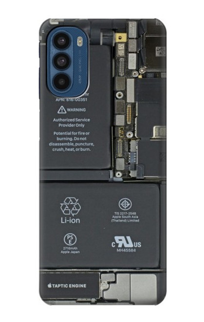S3467 携帯電話の中のグラフィック Inside Mobile Phone Graphic Motorola Moto G41 バックケース、フリップケース・カバー