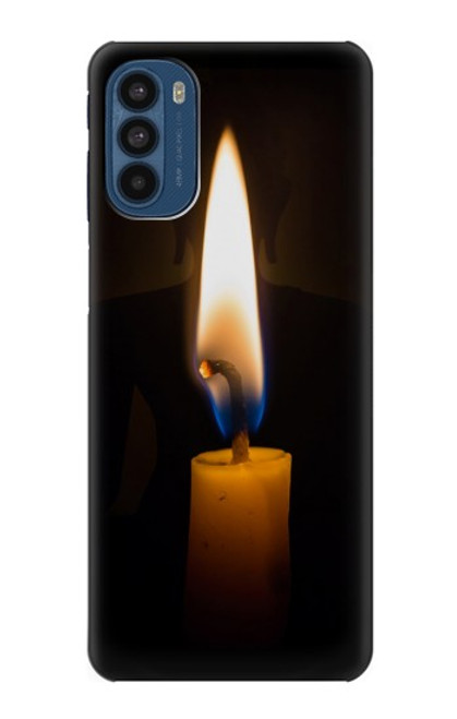 S3530 仏 Buddha Candle Burning Motorola Moto G41 バックケース、フリップケース・カバー