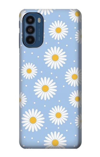 S3681 デイジーの花のパターン Daisy Flowers Pattern Motorola Moto G41 バックケース、フリップケース・カバー