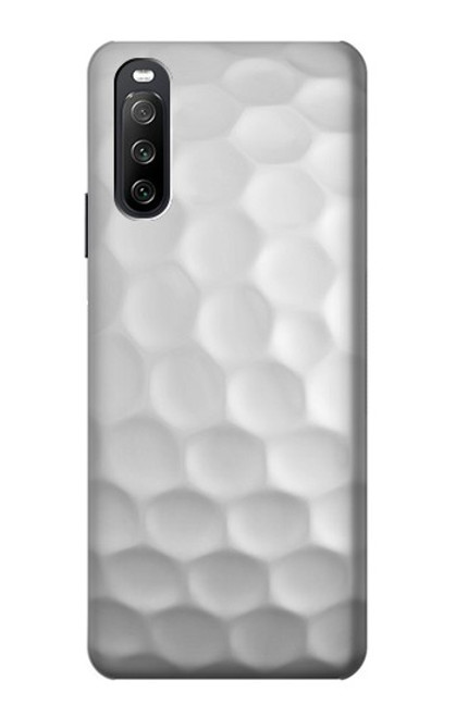 S0071 ゴルフボール Golf Ball Sony Xperia 10 III Lite バックケース、フリップケース・カバー