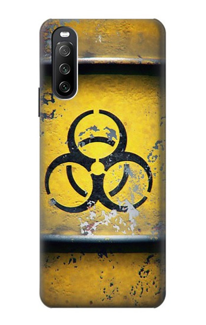 S3669 バイオハザードタンクグラフィック Biological Hazard Tank Graphic Sony Xperia 10 III Lite バックケース、フリップケース・カバー