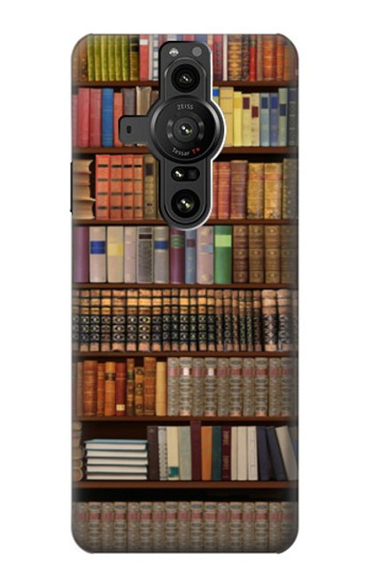 S3154 本棚 Bookshelf Sony Xperia Pro-I バックケース、フリップケース・カバー