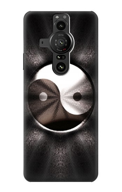 S3241 陰陽記号 Yin Yang Symbol Sony Xperia Pro-I バックケース、フリップケース・カバー