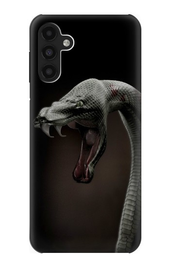 S1597 ブラックマンバ 毒蛇 Black Mamba Snake Samsung Galaxy A13 4G バックケース、フリップケース・カバー
