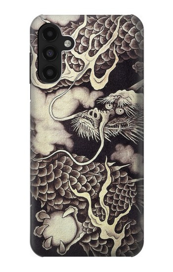 S2719 日本絵画ドラゴン Japan Painting Dragon Samsung Galaxy A13 4G バックケース、フリップケース・カバー