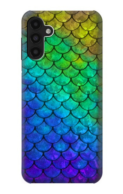 S2930 人魚のスケール Mermaid Fish Scale Samsung Galaxy A13 4G バックケース、フリップケース・カバー