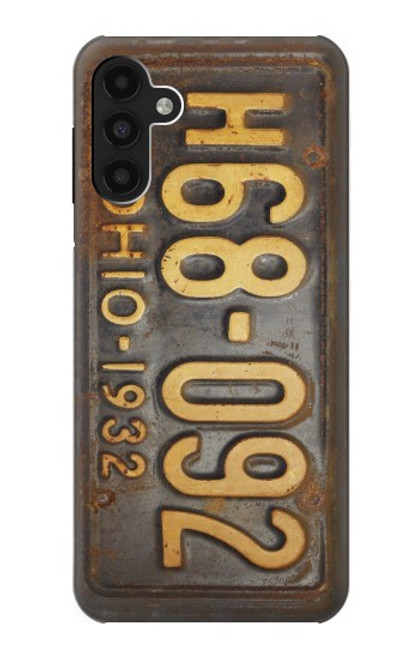 S3228 ヴィンテージ 車のナンバープレート Vintage Car License Plate Samsung Galaxy A13 4G バックケース、フリップケース・カバー