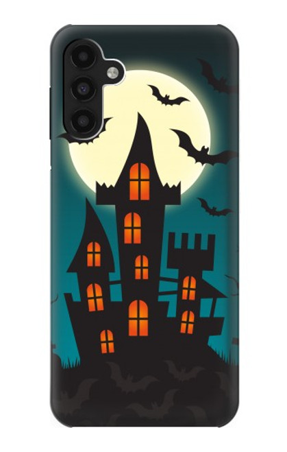 S3268 ハロウィンフェスティバル城 Halloween Festival Castle Samsung Galaxy A13 4G バックケース、フリップケース・カバー
