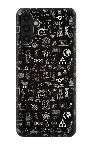 S3426 科学黒板 Blackboard Science Samsung Galaxy A13 4G バックケース、フリップケース・カバー