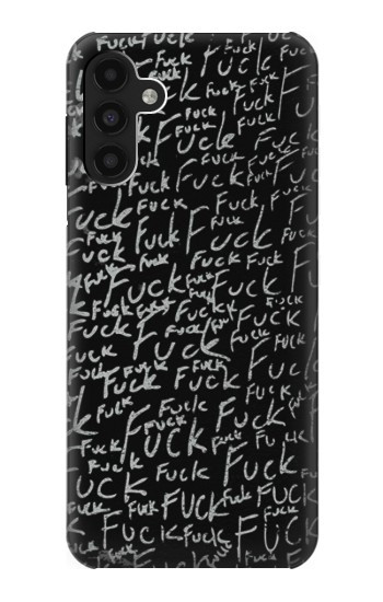 S3478 面白い言葉黒板 Funny Words Blackboard Samsung Galaxy A13 4G バックケース、フリップケース・カバー