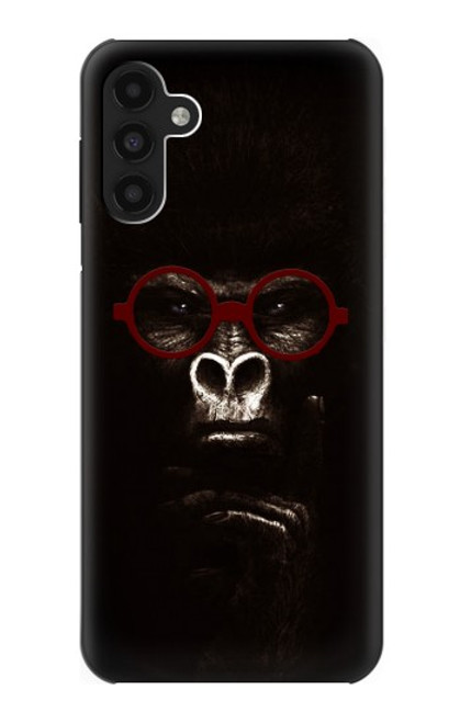 S3529 思考ゴリラ Thinking Gorilla Samsung Galaxy A13 4G バックケース、フリップケース・カバー