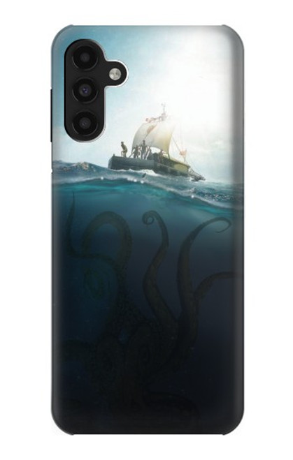 S3540 巨大なタコ Giant Octopus Samsung Galaxy A13 4G バックケース、フリップケース・カバー