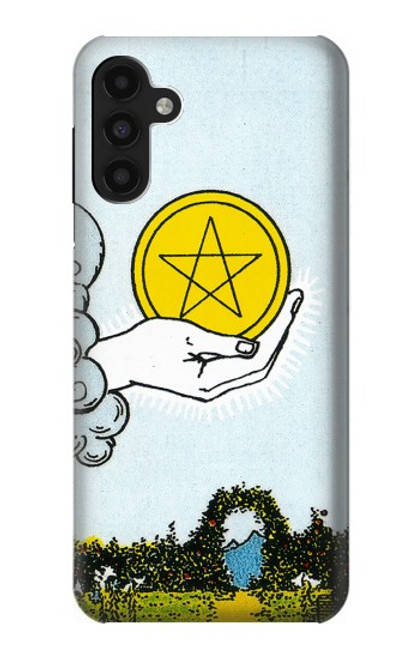 S3722 タロットカードペンタクルコインのエース Tarot Card Ace of Pentacles Coins Samsung Galaxy A13 4G バックケース、フリップケース・カバー