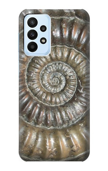 S1788 アンモナイト化石 Ammonite Fossil Samsung Galaxy A05s バック
