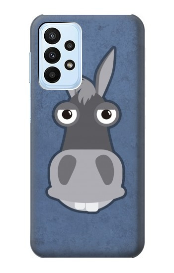 S3271 ロバの漫画 Donkey Cartoon Samsung Galaxy A23 バックケース、フリップケース・カバー