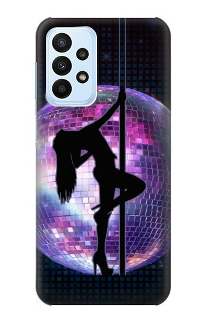 S3284 セクシーな女の子ディスコポールダンス Sexy Girl Disco Pole Dance Samsung Galaxy A23 バックケース、フリップケース・カバー