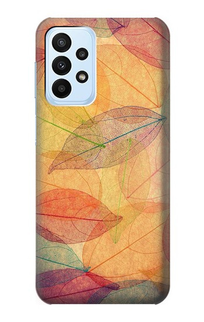 S3686 秋シーズン葉秋 Fall Season Leaf Autumn Samsung Galaxy A23 バックケース、フリップケース・カバー