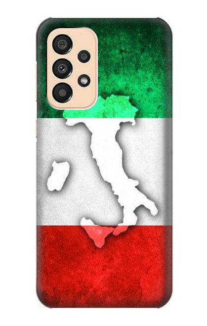 S2338 イタリアの国旗 Italy Flag Samsung Galaxy A33 5G バックケース、フリップケース・カバー