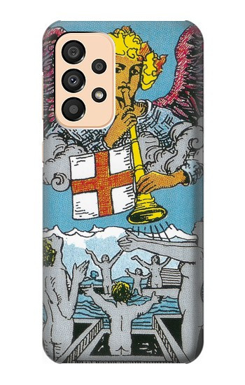S3743 タロットカード審判 Tarot Card The Judgement Samsung Galaxy A33 5G バックケース、フリップケース・カバー