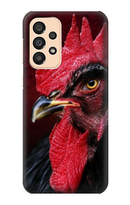 S3797 チキンオンドリ Chicken Rooster Samsung Galaxy A33 5G バックケース、フリップケース・カバー