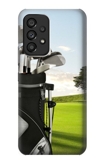 S0067 ゴルフ Golf Samsung Galaxy A53 5G バックケース、フリップケース・カバー
