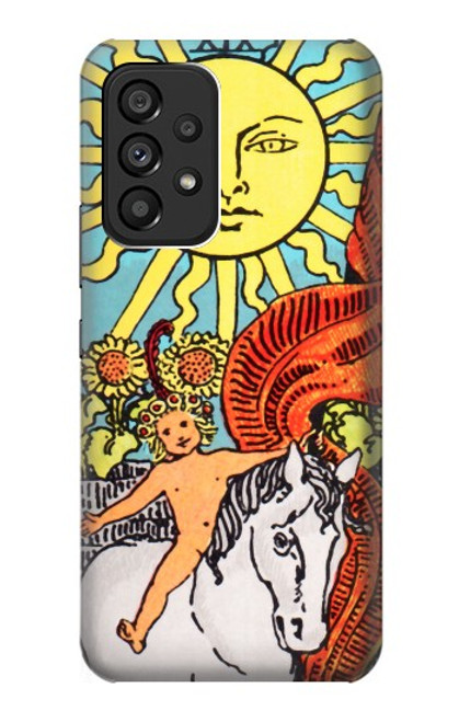 S0565 タロットカード 日 Tarot Sun Samsung Galaxy A53 5G バックケース、フリップケース・カバー