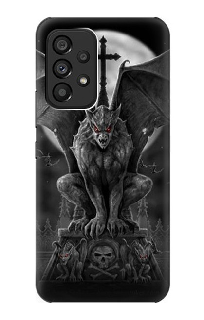 S0850 ガーゴイル悪魔 Gargoyle Devil Demon Samsung Galaxy A53 5G バックケース、フリップケース・カバー