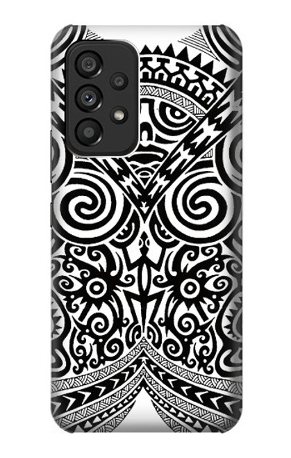 S1655 マオリのタトゥー Maori Tattoo Samsung Galaxy A53 5G バックケース、フリップケース・カバー