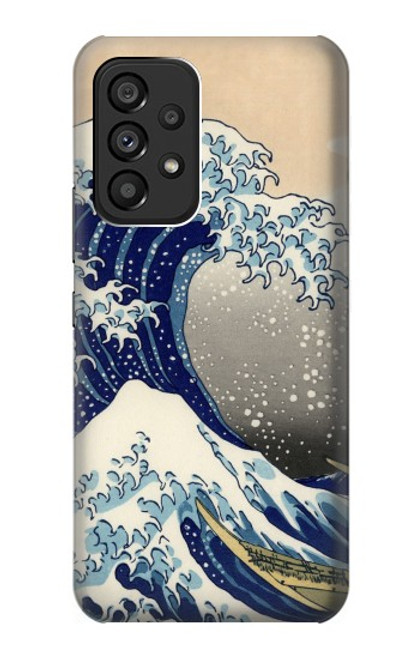 S2389 葛飾北斎 神奈川沖浪裏 Katsushika Hokusai The Great Wave off Kanagawa Samsung Galaxy A53 5G バックケース、フリップケース・カバー