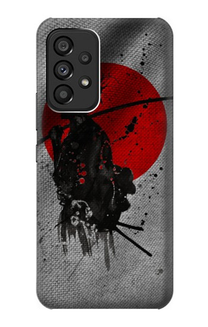 S3517 日本国旗Sa Japan Flag Samurai Samsung Galaxy A53 5G バックケース、フリップケース・カバー