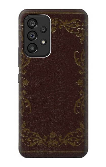 S3553 ヴィンテージブックカバー Vintage Book Cover Samsung Galaxy A53 5G バックケース、フリップケース・カバー