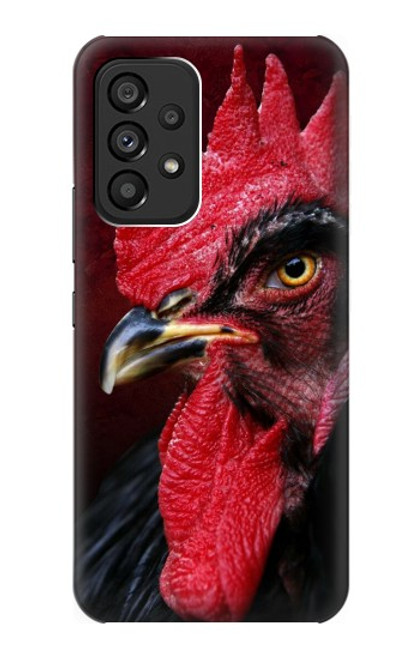 S3797 チキンオンドリ Chicken Rooster Samsung Galaxy A53 5G バックケース、フリップケース・カバー