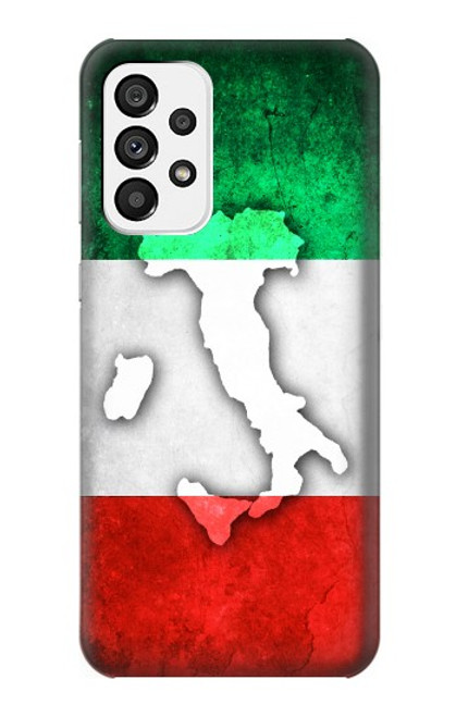 S2338 イタリアの国旗 Italy Flag Samsung Galaxy A73 5G バックケース、フリップケース・カバー