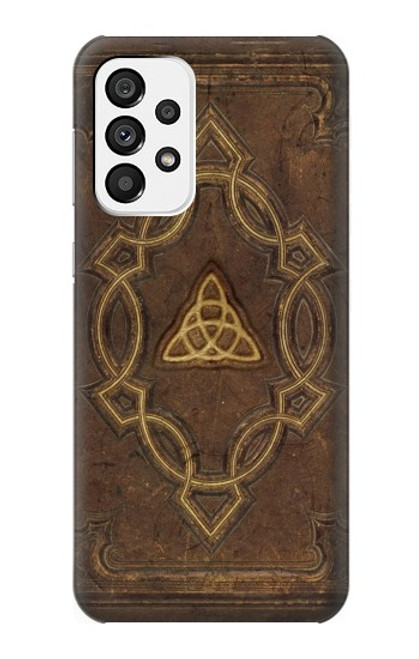 S3219 魔法の本 Spell Book Cover Samsung Galaxy A73 5G バックケース、フリップケース・カバー