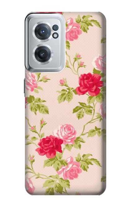 S3037 ローズコテージフローラ Pretty Rose Cottage Flora OnePlus Nord CE 2 5G バックケース、フリップケース・カバー