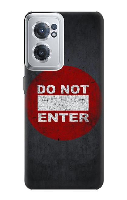 S3683 立入禁止 Do Not Enter OnePlus Nord CE 2 5G バックケース、フリップケース・カバー